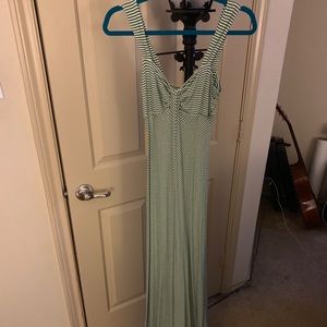 Extra long stretchy maxi dress